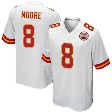 Nike Nick Allegretti Kansas City Chiefs Men's Game White Jersey